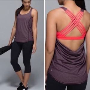 Lululemon" Free To Be Wild Tank Top Strappy back